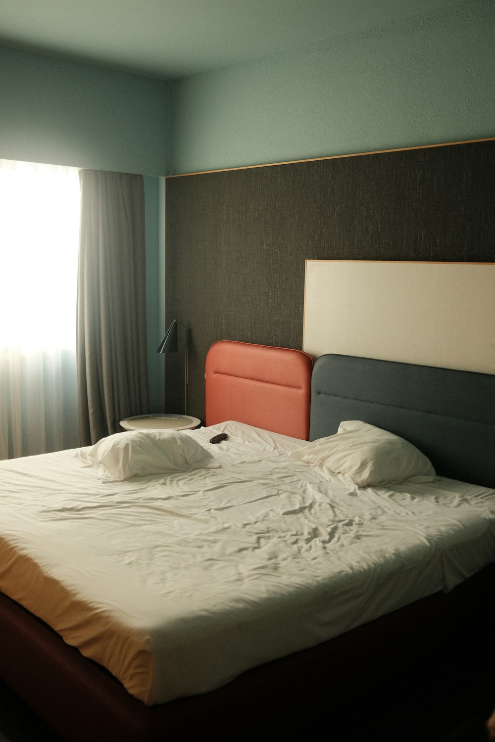 Wooden bed frame for hotel and residence furniture
