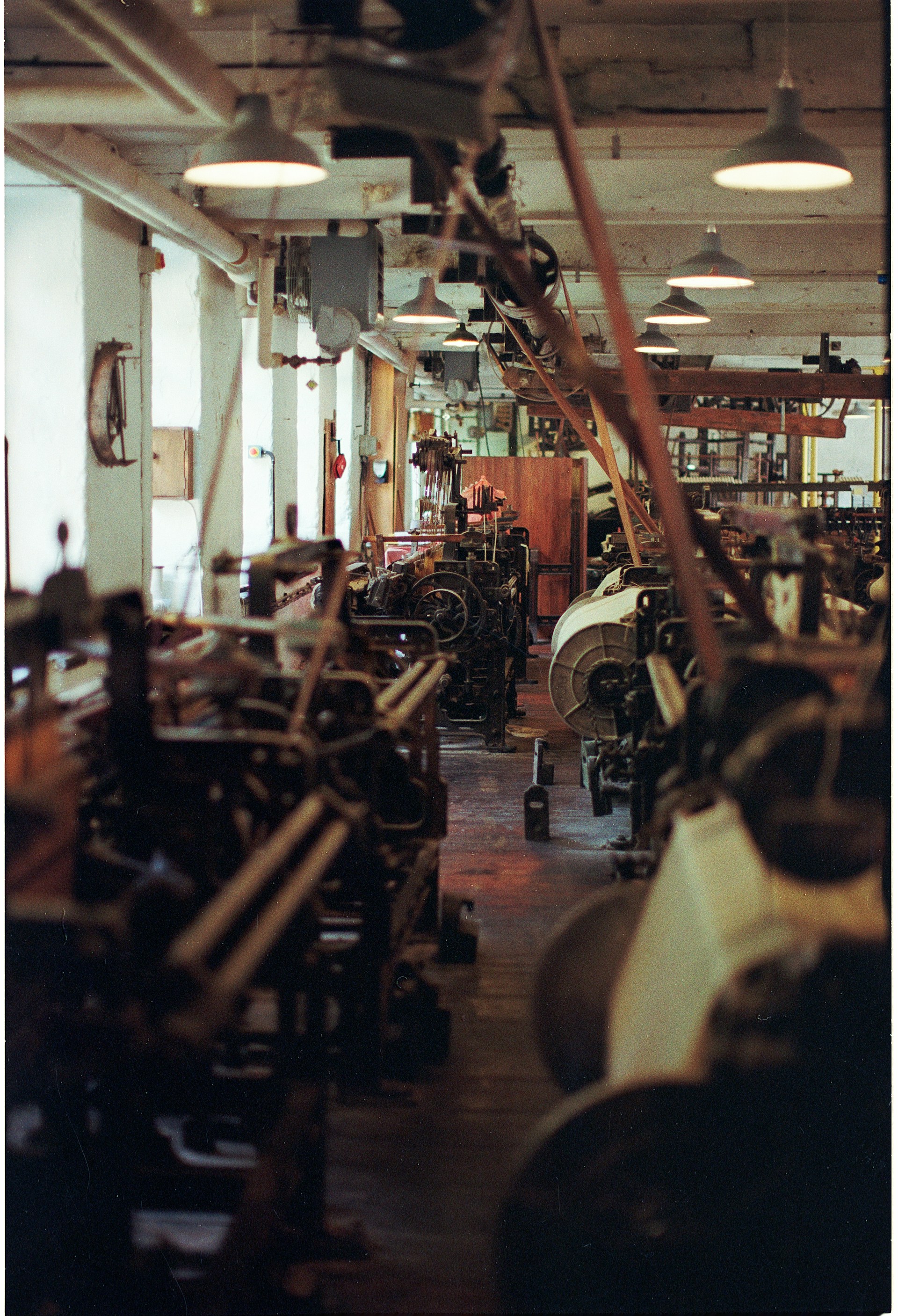 Furniture factory production line and workshop