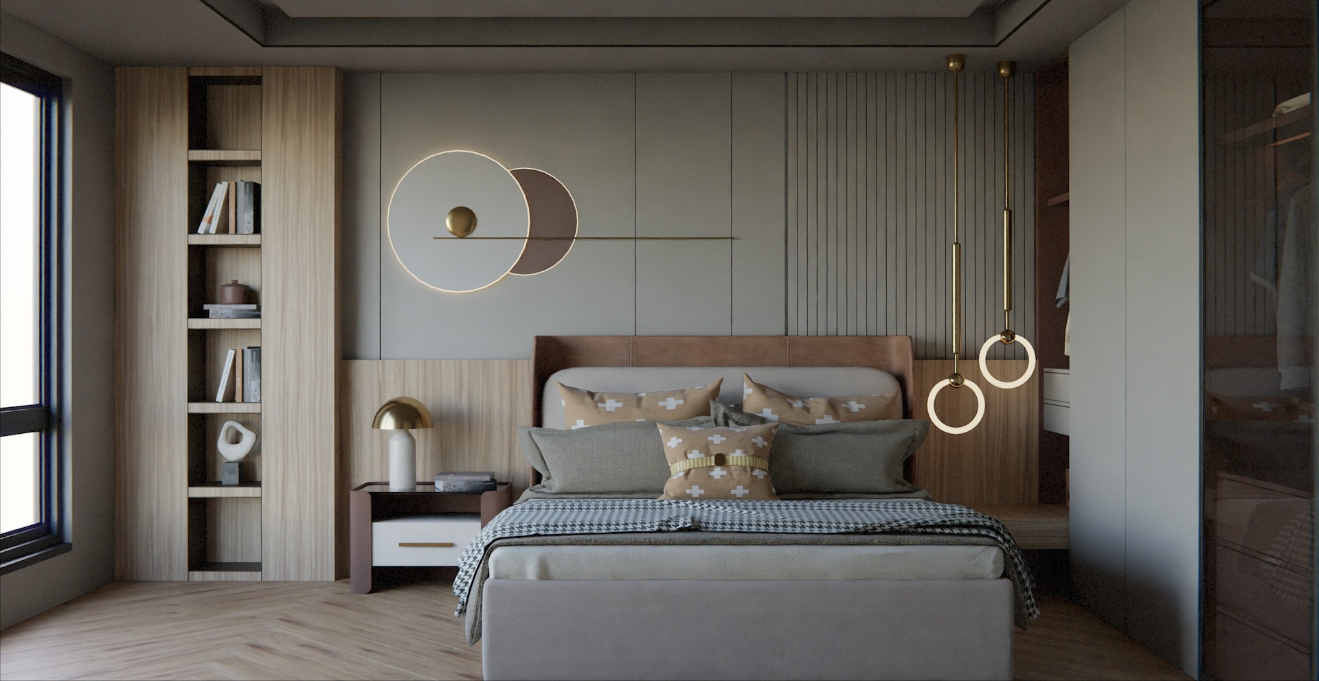 Hotel mattress on bed for hospitality furniture supply