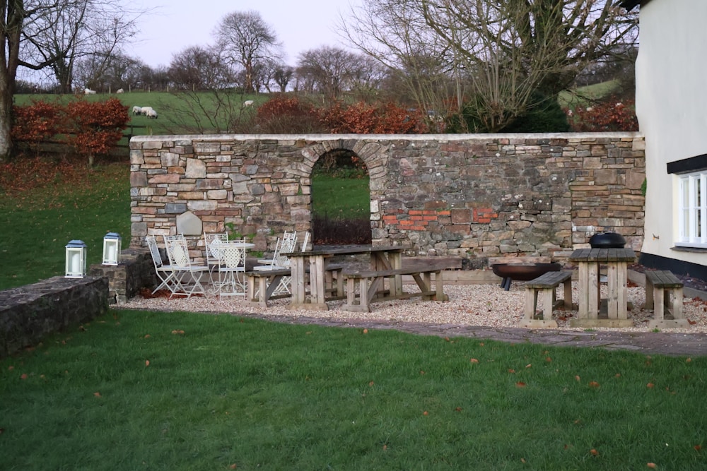 Villa outdoor terrace furniture