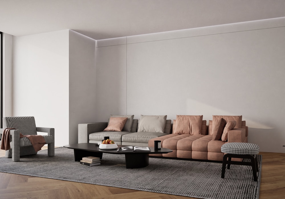 Modular sectional sofa for living room and hospitality projects