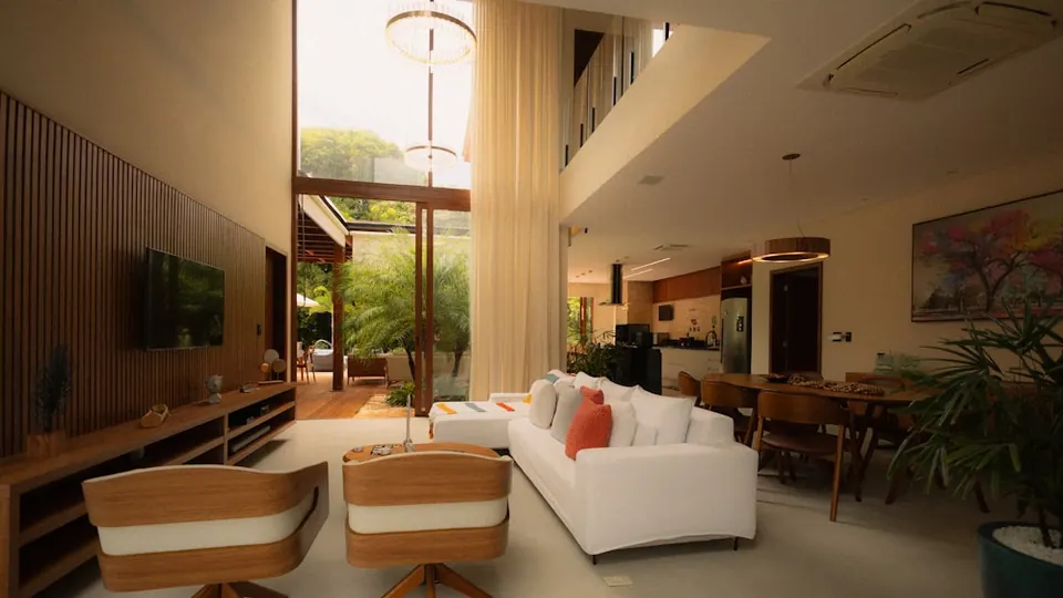 Residential living room furniture package with coordinated sofa and lounge seating